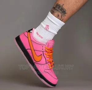 The Powerpuff Girls X Nike Sb Dunk Low Blossom Lotus Pink”