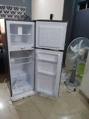Best Choice Skyrun Double Door Refrigerator+Shelves 138L