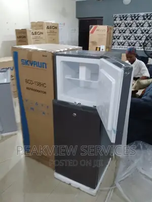 Super Quiet Skyrun Double Door Refrigerator With Shelves