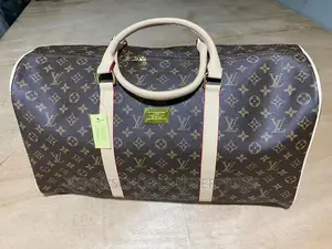 Louis Vuitton Leather Travelling Luggage Bag and Duffle Bag