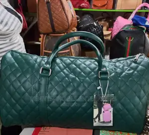 Channel Leather Travelling Luggage Bag and Duffle Bag