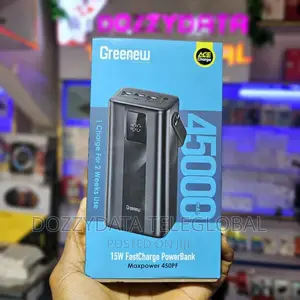 Greenew Itel 45000mah Potable Powerbank Larger Capacity
