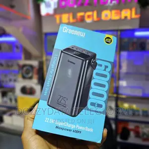 Itel Greenew Powerbank - 60000mah - Black