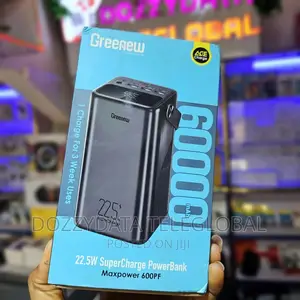 Itel 60,000mah Fast Charging Digital Power Bank -2 Inputs