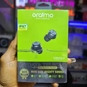 Oraimo Airbuds 3 Powerful Bass IPX7 Waterproof TWS True Bt