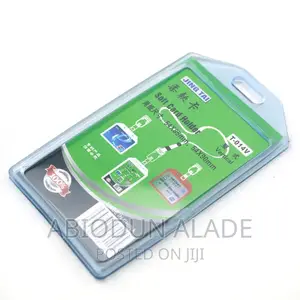 Original Transparent Id Card Holder 10 Pieces