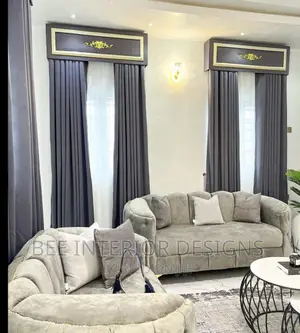 Luxury Curtain With Pelmet Design