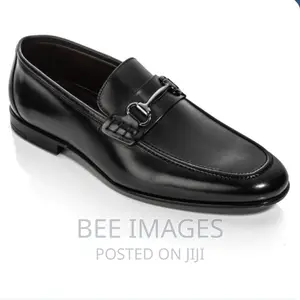 Agostino Black Bit Loafer