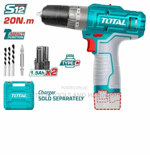 Total Cordless Impact Drill 12v