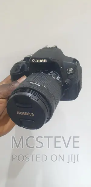 Canon EOS 650D DSLR Camera With 18 - 55MM Lens