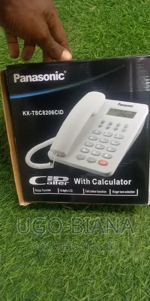 Panasonic Intercom Wired Telephone With Calculator
