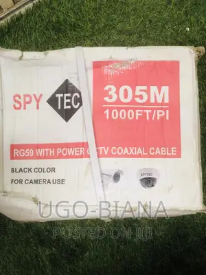 RG59 CCTV Camera Coaxial Cable With Power 305m