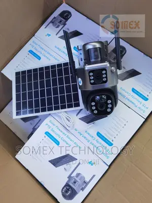 Dual Lens 4G Solar Camera