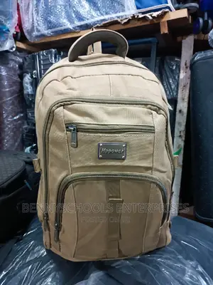 Big Khaki Colour HP Power Jean Backpack