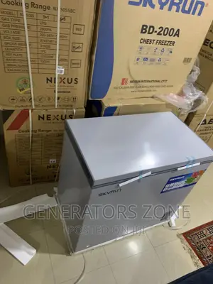 Powerful Single Door Chest Frezer Bd-200a 200litre+Key