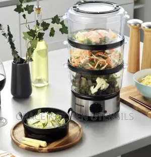 Salter 3 Tier Food Steamer