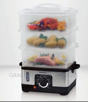Silver Crest 3-Tier Food Vegetable Steamer - 950w
