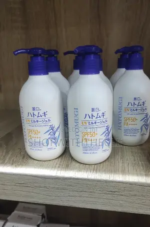 Hatomugi UV Milky Gel SPF 50 Sunscreen