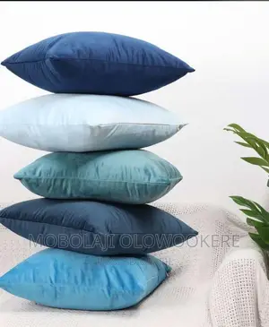 Quality Velvet Throw Pillows 5 in 1