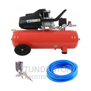 50liter Air Compressor Machine With Spray Gun 10 Yards Hose