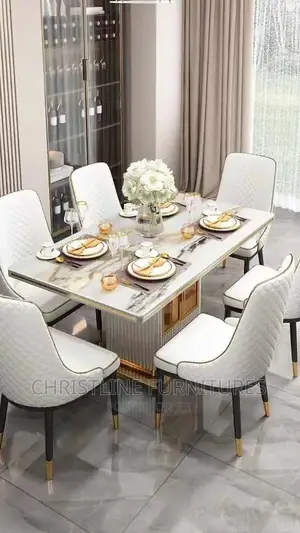 Quality Marble Dining Table Set