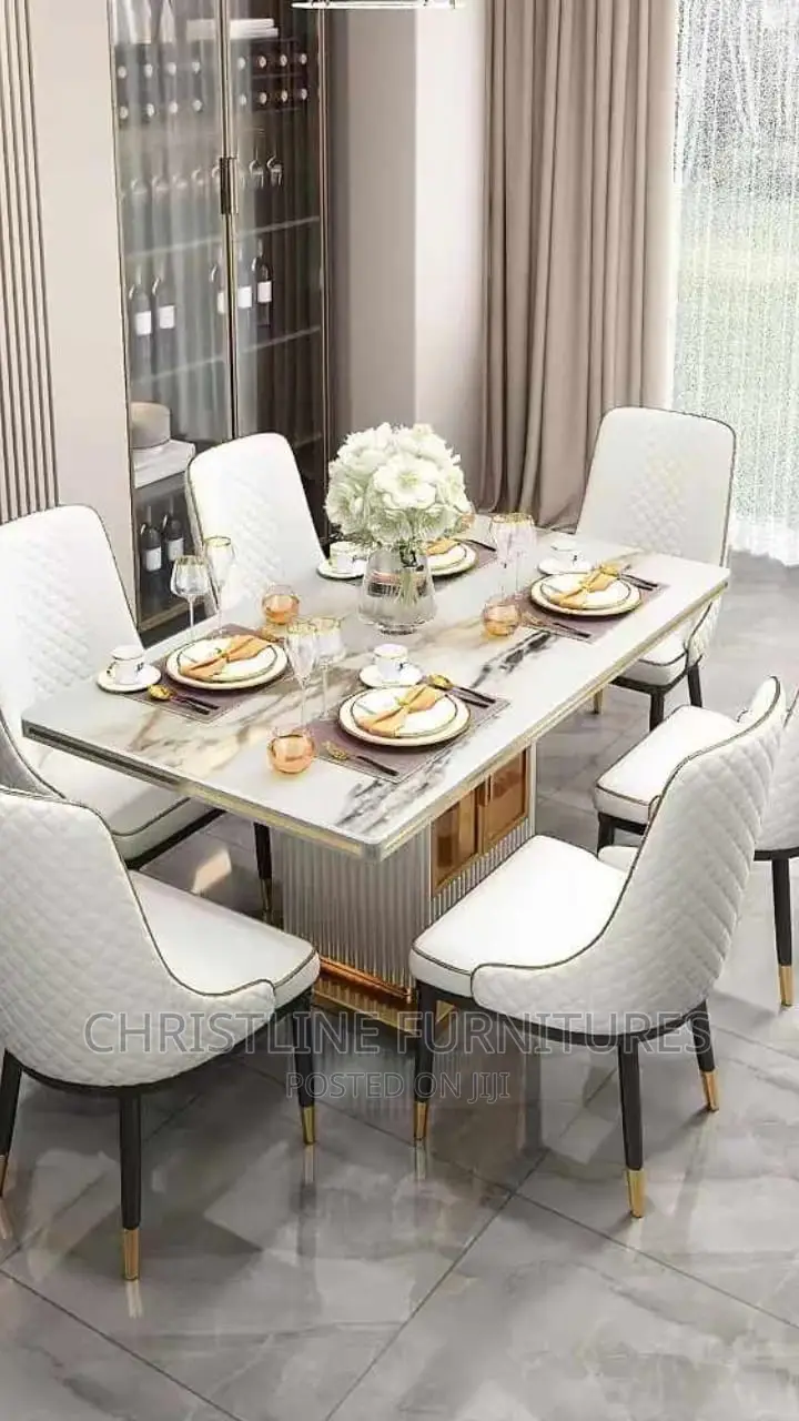 Quality Marble Dining Table Set