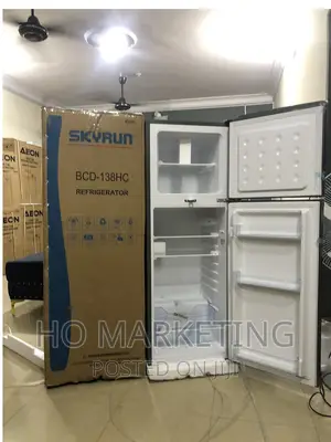 Skyrun Double Door BCD-138HC Refrigerator 138l