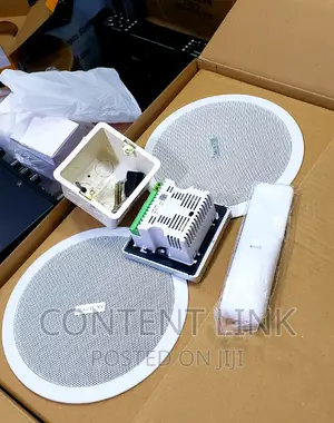 2 In 1 Ceiling Speaker/4 Inches Inwall Bluetooth Amplifier