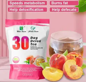 30 Day Detox Tea (Peach Flavour) | Herbal Tea for Body Detox