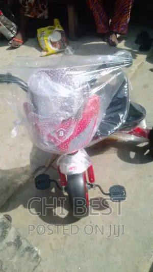 Tricycle With Flashlight (Ages 1-3 Years) - Red