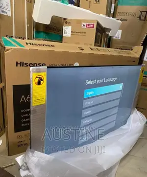 Brand New Hisense 55" Smart Tv>Bluetooth>Netflix>Uhd>Wi-Fi>