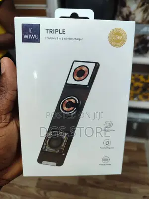 Wiwu Triple Foldable 3in1 Wireless Charger Wi W001