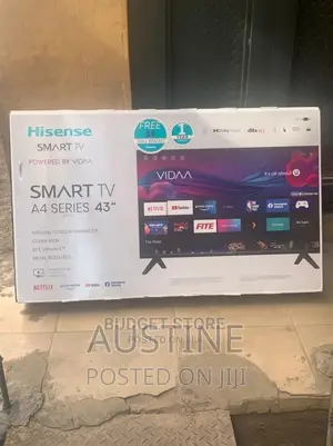 Brand New Hisense 43" Smart Tv>Bluetooth>Netflix>Full Uhd