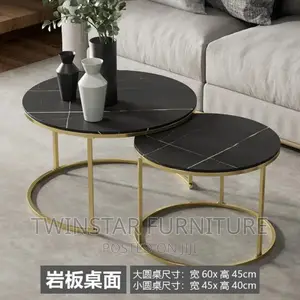 Modern Wooden Top 2 in 1 Centre Table