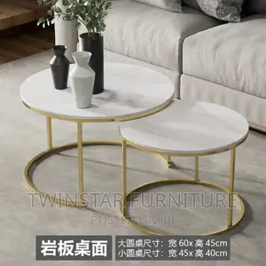 Modern Wooden Top 2 in 1 Centre Table
