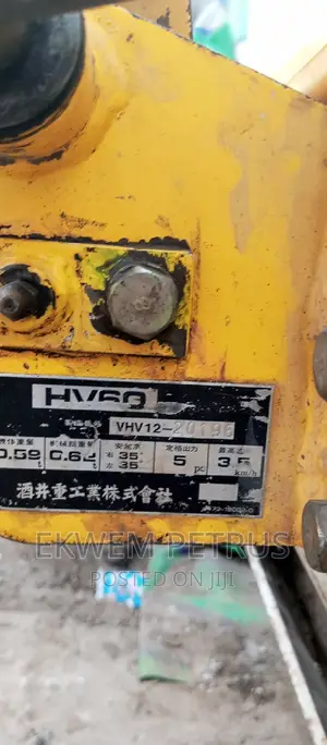 Foreign Used Walk Behind 750kg Double Drum Compactor Roller