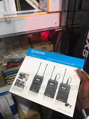 Boya Wireless Microphone, BY Wm8 Pro-. 2in1 Lapel Body Mic