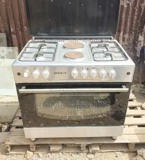Maxi 6 Burner Big Gas Cooker + Oven Grill (Delivery
