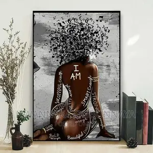 Abstract Sexy Lady Picture Black Woman