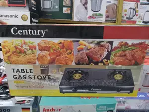 Century Stainless Double Burner Table Gas Stove CGS-201-D