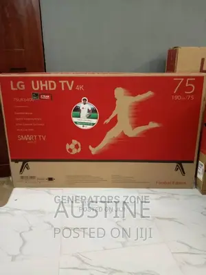 Brand New LG 75" Android Smart Tv>Bluetooth>Flameless>Uhd