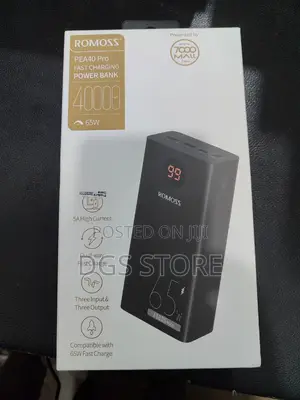 Romoss PEA 40 Pro 40,000mah 65w Power Bank
