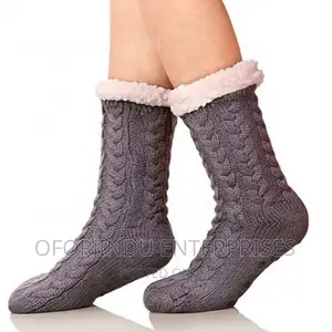 Winter Brand New Slip Fuzzy Warm Indoor Home Socks Original