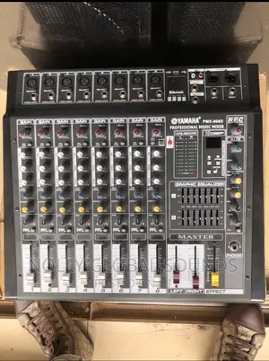 Yamaha 8ch Powered Mixer With Inbuilt Amp, Bluetooth Usb