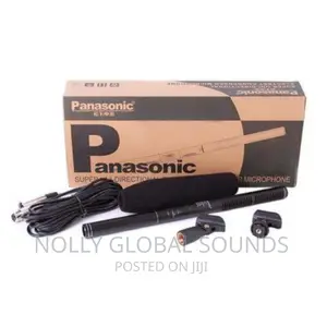 Panasonic Uni-Directional Condenser Boom Microphone Camera