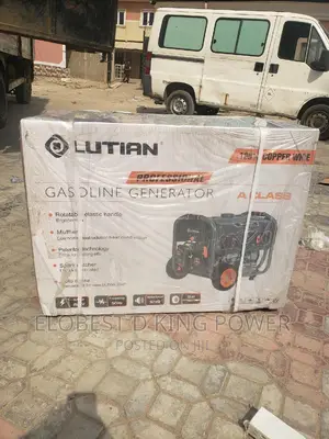 Complete 10kva Lutian Remote and Key Start Generator 100%