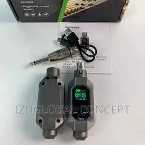 Wireless XLR Transmitter and Receiver Audio Mixer, PA