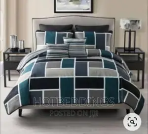 Quality Duvet, Bedsheet With 4 Pillow Cases