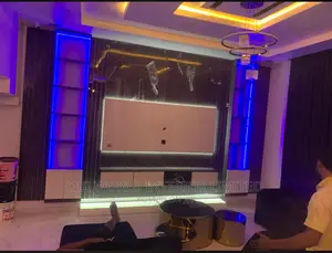 High Gloss Wall Unit Tv Console