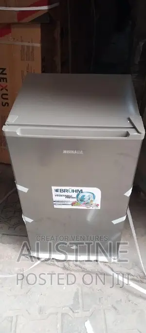Brand New BRUHM 91L Table Top Refrigerator>Silver>External>